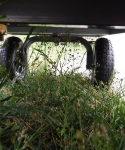 Gorilla Carts GOR1001-COM Steel Utility Cart, Heavy-Duty Convertible 2-in-1 Handle and Removable Sides, 7 cu ft, 1000 lb, Capacity, Gray, 1 pack 72 81C1HknTsPL