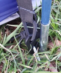 CAMPROS CP Tent 8 Person Camping Tents, Weather Resistant Family Tent, 5 Large Mesh Windows, Double Layer, Divided Curtain for Separated Room, Portable with Carry Bag Blue 45 81C1uTxTsL