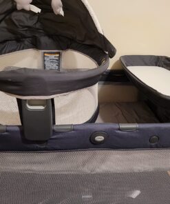Graco Pack ‘n-Play Travel Dome LX-Playard | Features Portable Bassinet, Redmond w/ Raised Dome 43 81C2 bq23sL