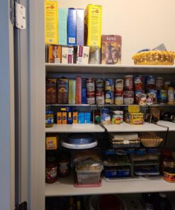 Deco Brothers Stackable Cabinet Shelf Organizer, 2 Pack, Chrome 33 81C3Ax20e2L