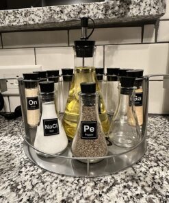 Wink Chemist's Spice Rack, 14 Piece Chemistry Spice Rack Set 23 81C4tPqt7qL