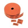 Fun Express - Orange Coupon Double Roll Tickets - Party Supplies - Entertainment - Admission Tickets & Wristbands - 1 Piece 20 81C6QqBEe1L