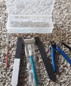 Rustark 9Pcs Gundam Model Tools Kit Hobby Building Tools Craft Set for Basic Model Building, Repairing and Fixing 34 81C6Yhy1FYL