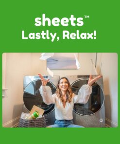 Sheets Laundry Club - As Seen On Shark Tank - Laundry Detergent - (Up to 100 Loads) 50 Laundry Sheets- Fresh Linen Scent - No Plastic Jug - New Liquid-Less Technology - Lightweight - Easy To Use - 50 Count (Pack of 1) 32 81C6Zr7xNUL