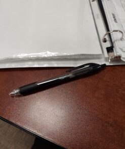 Amazon Basics Retractable Gel Ink Pens - Fine Point Pen, Black, 12-Pack 18 81C6pRdDLVL