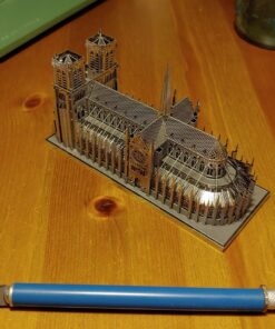 Metal Earth Fascinations Premium Series Notre Dame Cathedral 3D Metal Model Kit 49 81C7 zjv5L