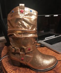 Angelus Flexible Glittercoat Glitter Paint, Desert Gold 27 81C8c4GHbjL