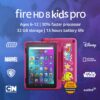 Amazon Fire HD 8 Kids Pro tablet- 2022, ages 6-12 | 8" HD screen, slim case for older kids, ad-free content, parental controls, 13-hr battery, 32 GB, Rainbow Universe 19 81CCPJHJCL