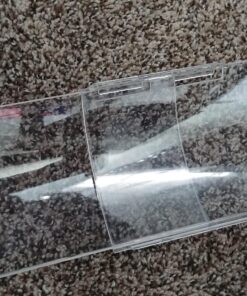 Frost King Unbreakable Heat and Air Deflector, Clear Plastic, 2 3/4” Tall, Width Adjustable 10” to 14” Unbreakable, expands 10" to 14" 43 81CCvduzYhL