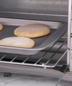 G & S Metal Products Company HG56 OvenStuff Non-Stick Toaster Oven Cookie Pan, 8.5 inches by 6.5 inches, Gray,Small Small 10 81CCwsF37vL