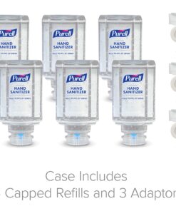 PURELL Advanced Hand Sanitizer Gel Refill, 450 mL Sanitizer Refill for PURELL ES Everywhere System Starter Kit (Case of 6) – 1450-06 14 81CD9yTRqJL