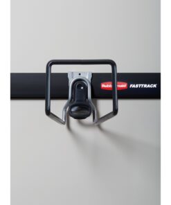 Rubbermaid FastTrack Hose Hook, Wall-Mount Utility Hook, Holds up to 50 Pounds, Won't Rust or Scratch 14 81CENQbIjuL