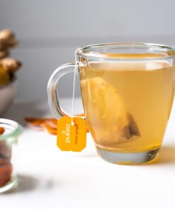 Pukka Three Ginger, Organic Herbal Tea With Turmeric & Galangal, Perfect for After Meals, 60 Tea Bags (3 Pack) Ginger,turmeric,galangal 3 Pack 17 81CFJdpQ5IL
