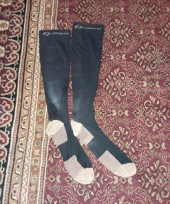 Copper Fit Energy Compression Knee High Socks Black Large/X-Large (Pack of 2) 11 81CG5E OFNL