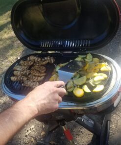 Coleman Swaptop Cast Iron Griddle & Grill Grate for RoadTrip Grills, 142 Sq. In. Cooking Area with Easy-to-Clean Cast Iron Construction, Great for Camping, Tailgating, Home, & More 13 81CH16q9lxL