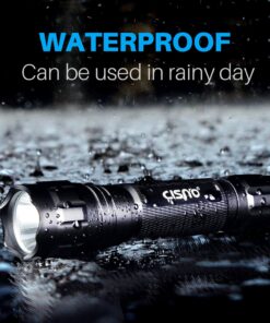 CISNO Quick Release 45¡ã Offset Mount 1000 Lumens L2 LED Tactical Flashlight Torch with Remote Pressure Switch (Flashlight W QR Mount) A-Black1 12 81CH6YKgWKL