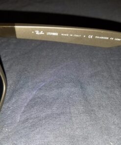 Ray-Ban Rb4195 Wayfarer Liteforce Square Sunglasses Matte Black/Polarized Green 52 Millimeters 29 81CIUwrFE8L