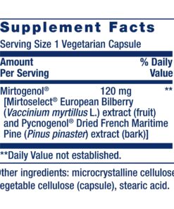 Life Extension Eye Pressure Support with Mirtogenol - Eye Health Supplement for Healthy Eye Pressure - with French maritime pine bark – Gluten-free, vegetarian, non-GMO - 30 capsules 12 81CJg8wJpL