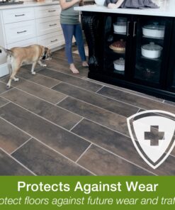 Bona Multi-Surface Floor Polish - 32 fl oz - High Gloss Shine - 32 oz covers 500sq ft of flooring - for use on Stone, Tile, Laminate, and Vinyl Floors Multi-Surface - High Gloss 32 Fl Oz (Pack of 1) 27 81CJusJHkOL