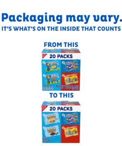 Alternative view of Nabisco Fun Shapes Variety Pack, Barnum's Animal Crackers, Teddy Grahams and CHIPS AHOY! Mini, Christmas Cookies Stocking Stuffers, 20 Snack Packs 1 Ounce (Pack of 20)