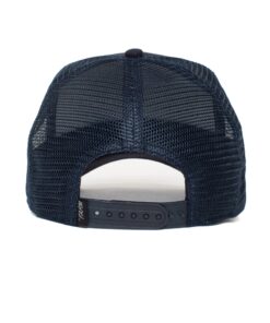 Goorin Bros. Trucker Hat Men - Mesh Baseball SnapBack Cap - The Farm One Size Navy (Wolf) 19 81CKTJ7peaL