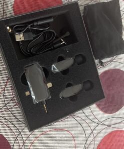 IMAXTOP Wireless Lavalier Microphone,Professional Microphones for iPhone Android Camera,2.4G Ultra-Low Delay Lapel Mic with Noise Reduction-3 in 1 Mini Mic for Recording,Live Streaming,YouTube,TikTok Black 36 81CKtjXPBnL 1
