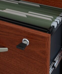 Bush Business Furniture Office Suite, Mahogany 12 81CMKfhheL