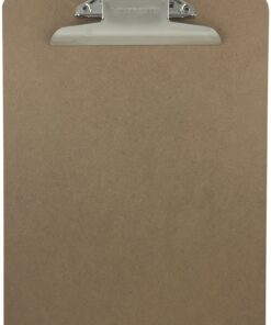 Letter Size Clipboards 9'' x 12.5'' Standard Clip Hardboard (Pack of 12) 19 81CMjbut5NL