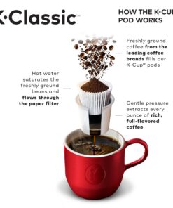 Keurig K-Classic Coffee Maker K-Cup Pod, Single Serve, Programmable, 6 to 10 oz. Brew Sizes, Black 28 81CO lpqDNL