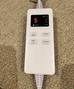 Heating Pad for Back Pain Relief, ZUODUN Electric Heating Pads for Cramps with Auto Shut Off & 6 Heat Levels, Moist Heat Therapy, Machine Washable, LED Controller, Gifts for Women, Men Gray-12 x 24 Inch 35 81CODoTmxL