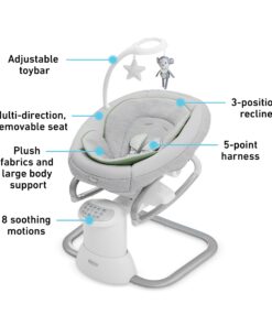 Graco, Soothe My Way Swing with Removable Rocker, Madden 15 81COQ9cicnL