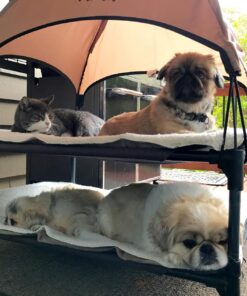K&H Pet Products Outdoor Heated Dog Pad Tan Large 25 X 36 Inches 36.0"L x 25.0"W x 2.0"Th Retail Box 33 81CRBAi JFL