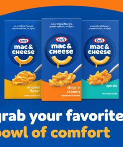 Kraft Thick 'n Creamy Macaroni & Cheese Dinner (7.25 oz Box) Thick'n Creamy 7.25 Ounce (Pack of 1) 22 81CTrKbZy L