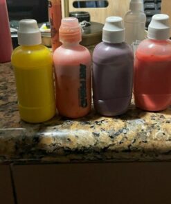 Handy Art Empty 2 ounce Marker Bottle, Dauber Tip and Cap, 12-Each (900-003) , White 23 81CUA1jV34L