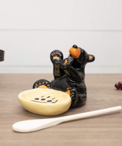 Demdaco Big Sky Carvers Bear Spoon Holder, Multicolored 13 81CUakhllOL