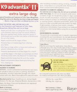 Alternative view of Bayer K9 Advantix II, Flea And Tick Control Treatment for Dogs, Over 55 Pound, 2-Month Supply