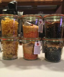 Weck 742 Mold Jar - .5 Liter, Set of 6 36 81CYga41N6L