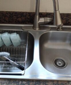 Polder 6216-75RM in-Sink/Over-Sink Stainless Steel Dish Rack, 13.75" x 11.5" x 5" 1-piece 29 81CZOyTIzML