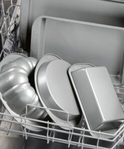 Farberware Bakeware Nonstick Cookie Baking Sheets, 3-Piece Set, Gray 21 81CaB87MVfL 6