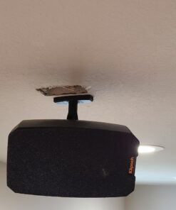 ECHOGEAR Speaker Wall & Ceiling Mount Pair - Universal Design Works with Vizio, Sony, & More - Tilt & Swivel Without Tools for Surround Sound - Easy to Install Indoors & Outdoors 80 81CayUBBAWL 1