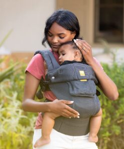 LÍLLÉbaby Complete Airflow Ergonomic 6-in-1 Baby Carrier Newborn to Toddler - with Lumbar Support - for Children 7-45 Pounds - 360 Degree Baby Wearing - Inward and Outward Facing - Charcoal All Charcoal 1 Count (Pack of 1) 15 81CbePiQK0L