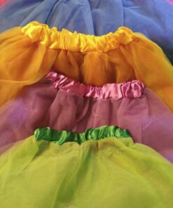Kangaroo 5 Pcs Fairy Princess Tutu Ballet Layered Tulle Skirts for Girls I Perfect for Christmas Dance Costume Dress Up Birthday Party I Multicolor Skirt Set 33 81CcKbIF L