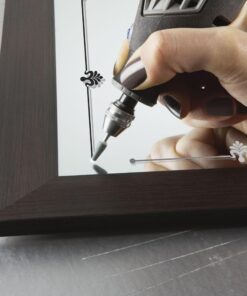 Dremel 4486 Keyless Chuck, ideal for 1/32” (0.8mm) to 1/8” (3.2mm) Shank Rotary Tool Accessories , Silver 21 81Ccbywix4L