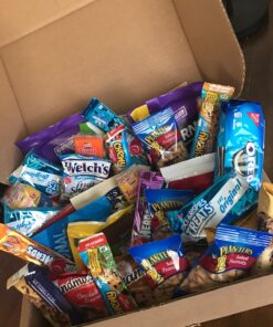 Chips, Cookies, Candy,Crackers Care Package Bulk Sampler by Variety Fun (Care Package 50 Count) 50 Piece Set 40 81CczpE6NyL