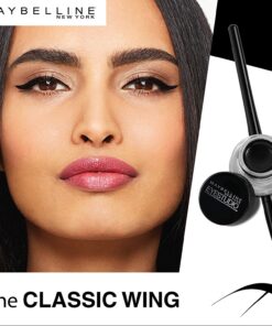 Maybelline New York Makeup Eyestudio Lasting Drama Gel Eye Liner, Blackest Black, Waterproof, 0.106 Ounce,Pack of 1 950 BLACKEST BLACK 0.106 Fl Oz (Pack of 1) 33 81CeL9R2kL