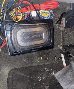 Kenwood KSC-SW11 Compact Powered Enclosed Subwoofer for CAR 34 81CfZske5eL