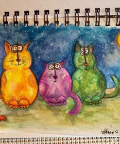 Strathmore 460-55 400 Series Visual Watercolor Journal, 140 LB Cold Press, 5.5"x8", 22 Sheets , White 5.5x8.5 Watercolor 140LB 44 81CflCH tZL