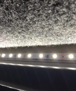 JUNWEN 20FT White LED Strip Lights Dimmable 6000K 360LEDs Mirror Rope Strip Lighting Under Cabinet LED Tape Lights with UL Power Supply for Makeup Kitchen Dining Room Wedding Daylight White 26 81CftKvOgnL