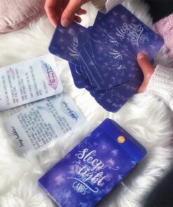 Sunny Present Sleep Tight Cards – 45 Meditation and Mindfulness Cards - Calm Down and Relax & Relief Stress and Anxiety - Self Care, Therapy & Counseling Tool 12 81ChDjRegL