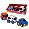 Small World Toys Cars For Toddlers 1-3, Magnetic Tailgate Trio Emergency Vehicle Set, Preschool Mini Car Toys, Fire Engine, Police Car & Ambulance, Toy Car Gifts for Boys and Girls 20 81ChjvUpLNL